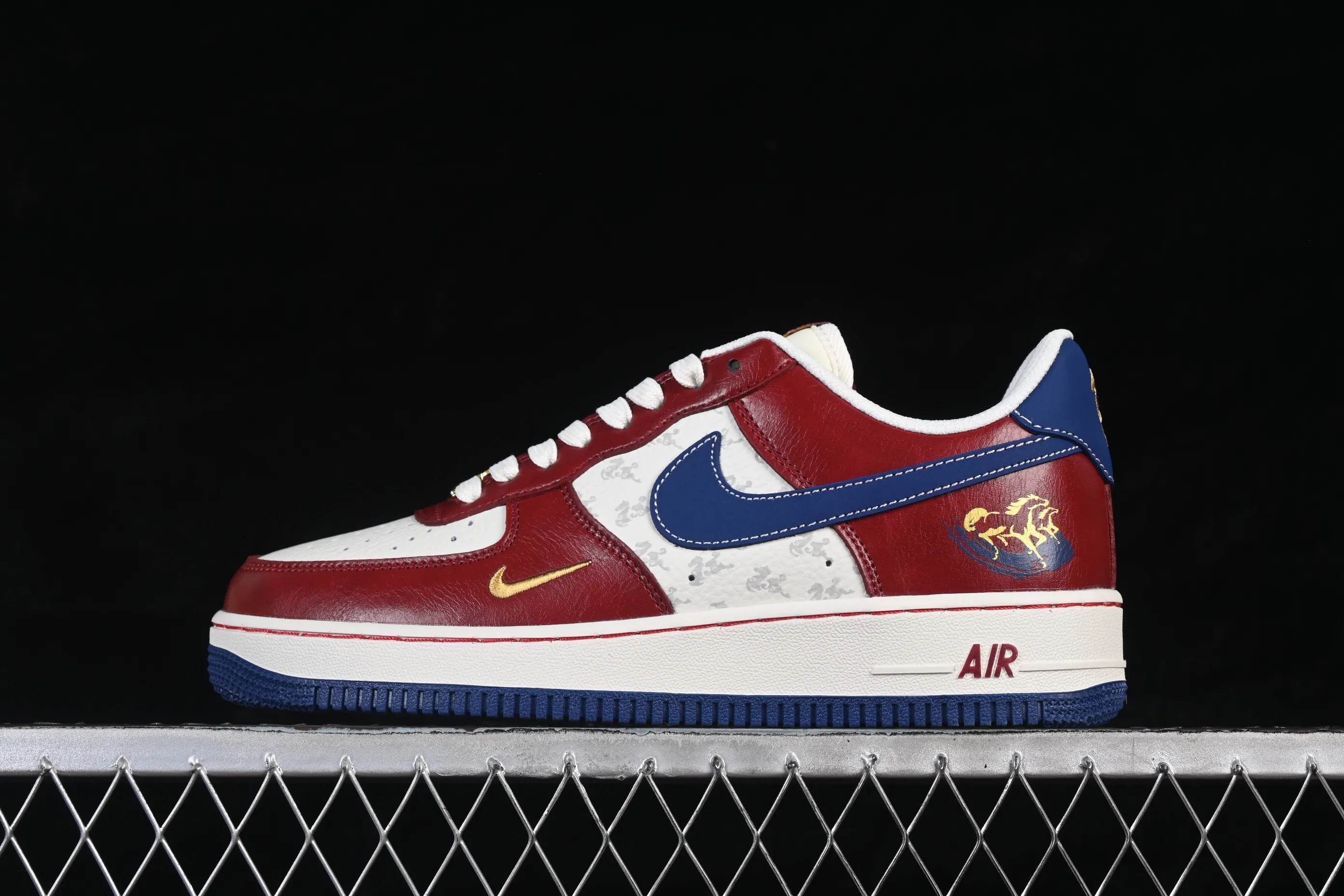 All categories Nk Air Force 1 Air Force series Nk Air Force 1 Low Air Force low top Nike Air Force 1'07 Low Year of the Horse joint vermillion cloud white Air Force 1 low top casual sneakers FV4921-600